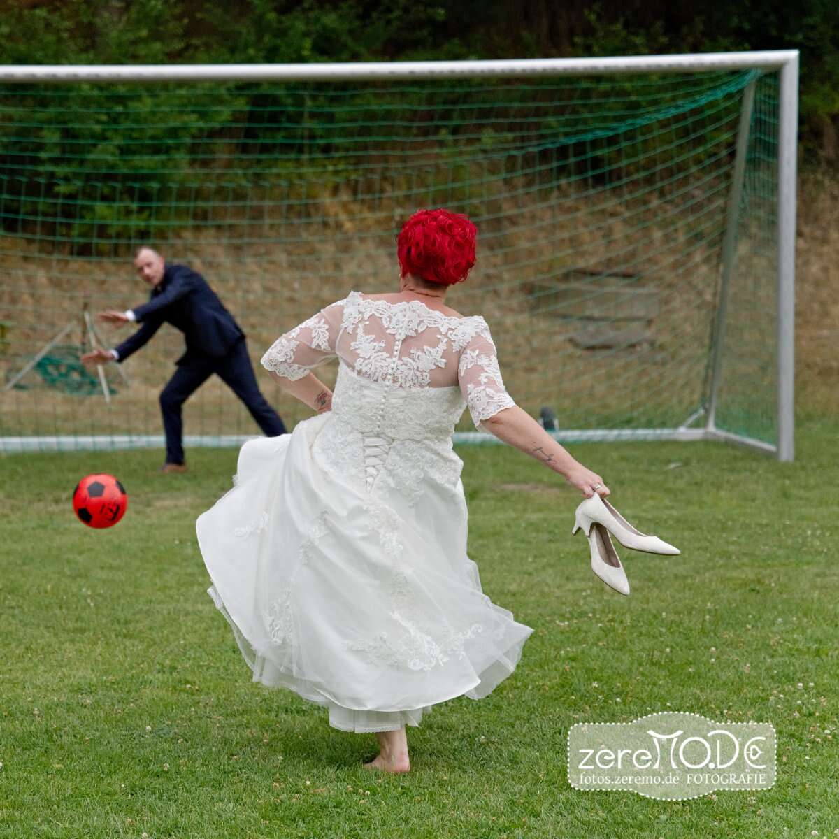 Fußball zur Hochzeit